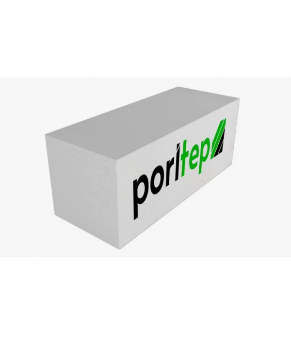 Газосиликатный блок (газоблок) 600*200*300мм Poritep (50шт/уп) Д-500