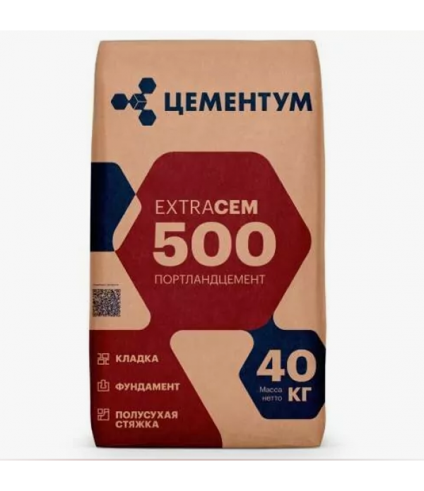 Цемент М-500 Holcim г.Саратов 40кг (35меш/уп)