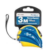 Рулетка 3м*16мм Remospace
