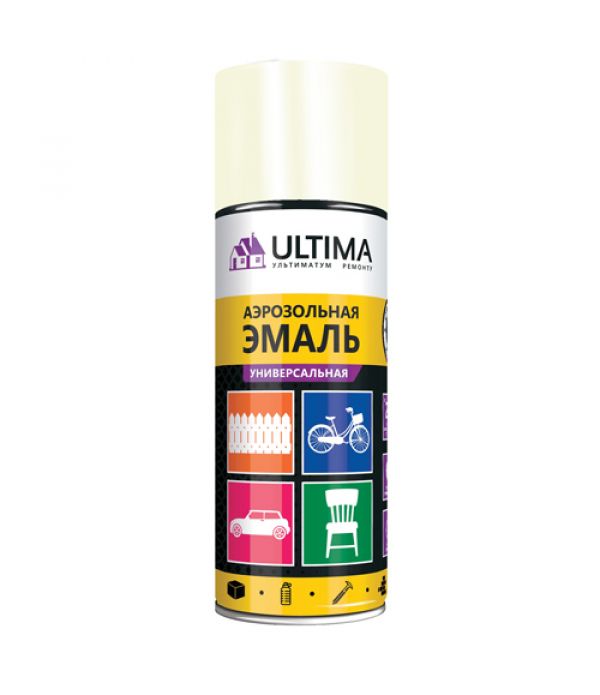 Эмаль-аэрозоль ULTIMA RAL1001 Бежевый 520мл
