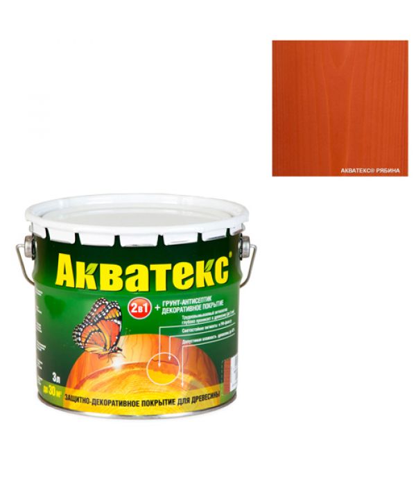  Акватекс-текстурное покрытие РЯБИНА 2,7л