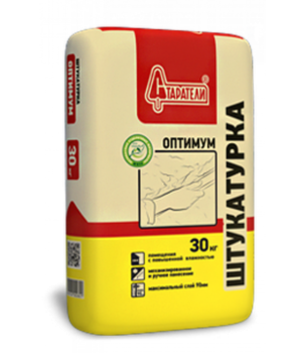 Штукатурка Старатели ОПТИМУМ 30кг (49шт/уп)