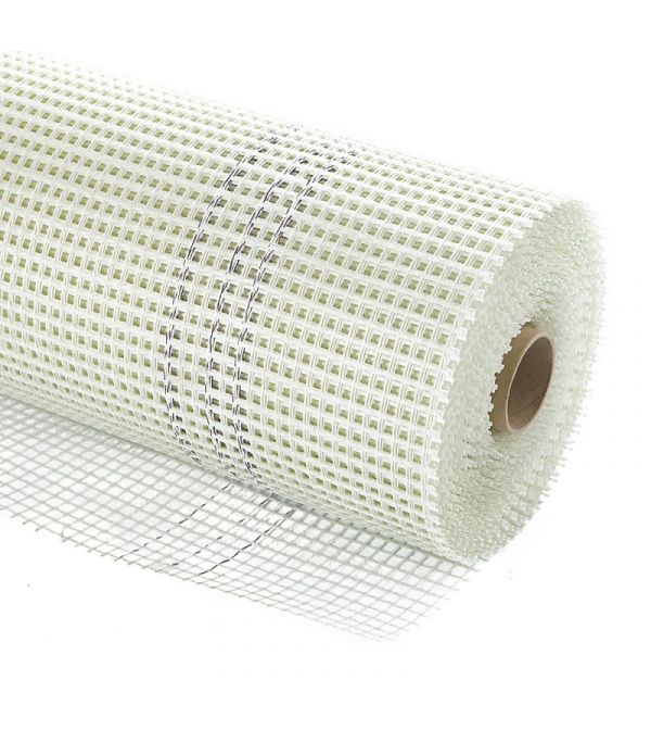 Стеклосетка фасадная NANOFLEX PROF 4мм*4мм 50 кв.м (160гр/м2) 