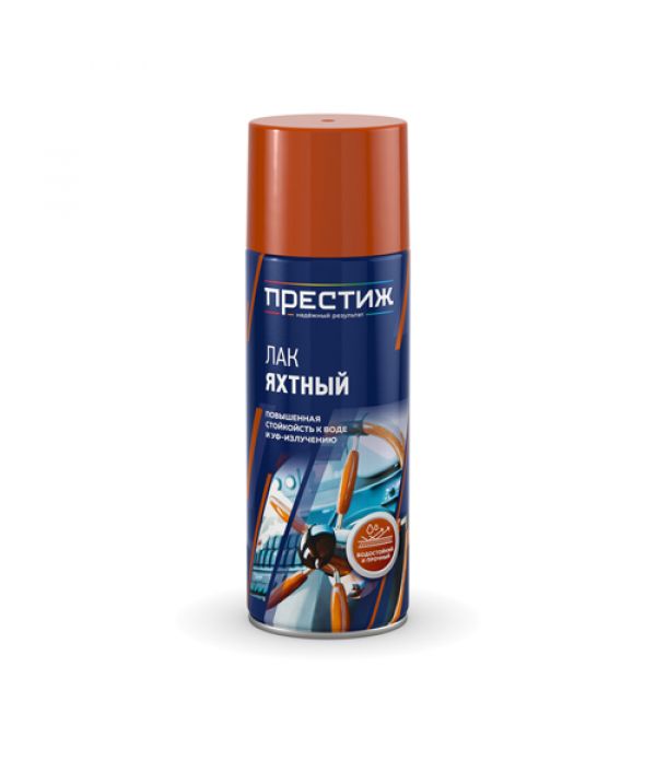 Лак ПРЕСТИЖ яхтный Матовый 0,425л (аэрозоль)