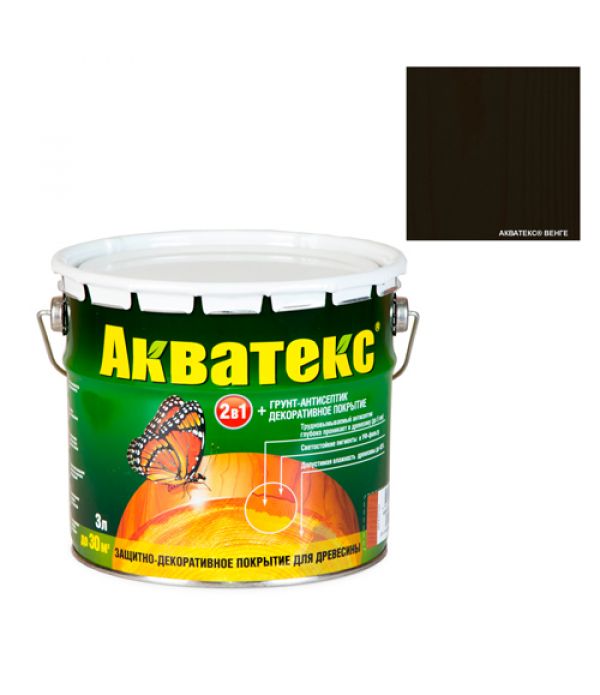 Акватекс-текстурное покрытие ВЕНГЕ 2,7л