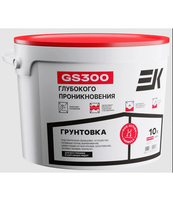 Грунтовка EK GS 300 глубокого проникновения 10л