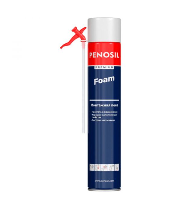 Пена монтажная бытовая PENOSIL Premium Foam 650мл всесезонная