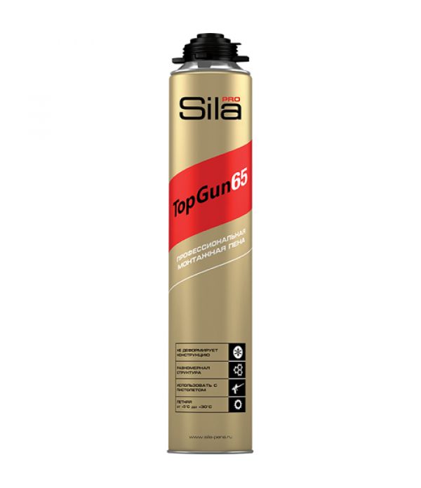 Пена монтажная проф. SILA Pro TopGun WINTER 65 875мл