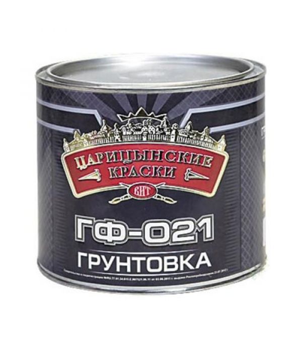 Грунт ГФ-021 Серый 2,6кг ЦАРИЦЫНСКИЕ КРАСКИ