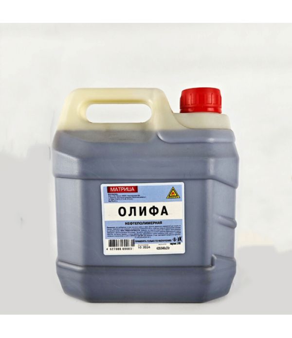 Олифа полимерная МАТРИЦА 3л
