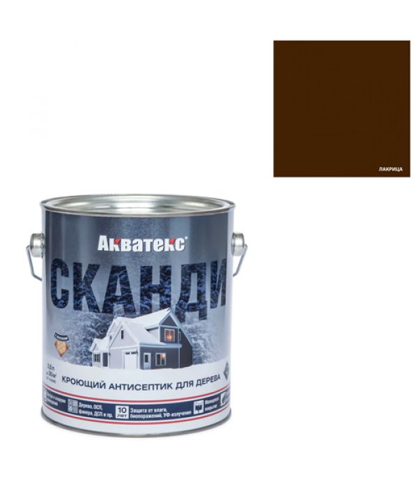 Акватекс СКАНДИ Лакрица 2,5л