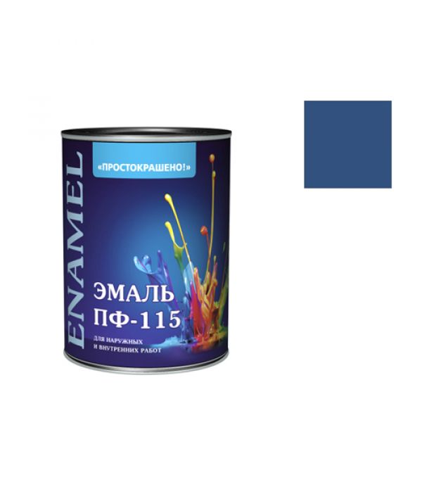 Эмаль ПФ-115 Синяя 1,9кг 