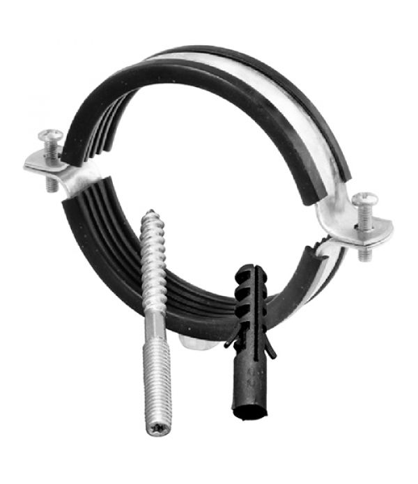 Хомут металл. М8 60-64 (2