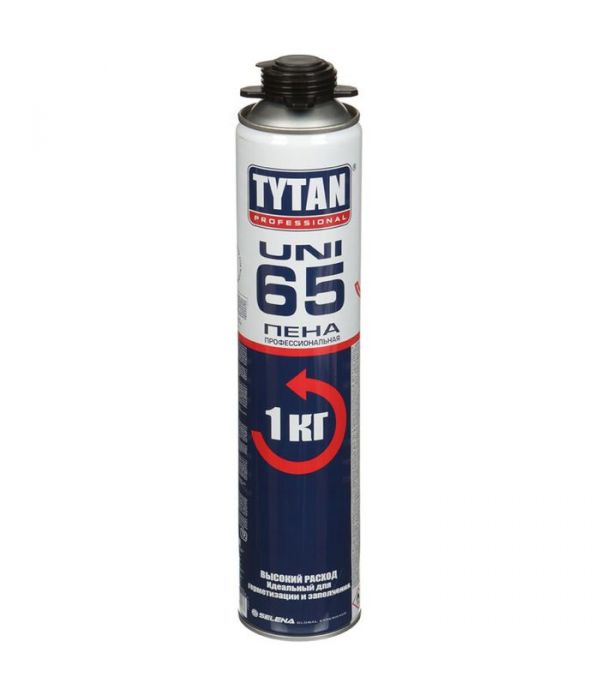 Пена монтажная проф. TYTAN UNI 65 PROF