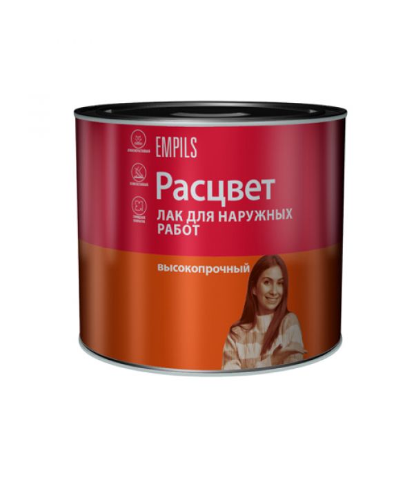 Лак РАСЦВЕТ для наружных работ 1,9кг