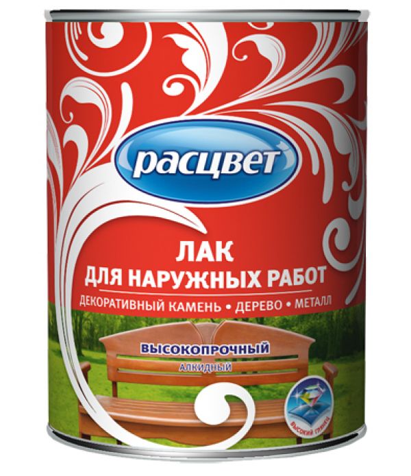 Лак РАСЦВЕТ для наружных работ 1,9кг