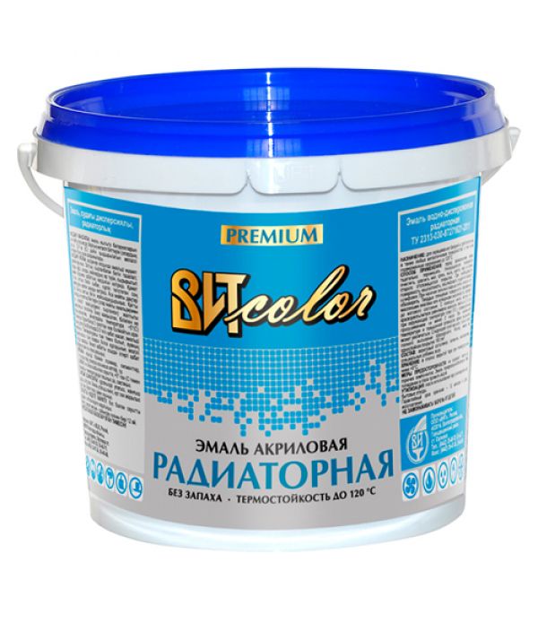 Эмаль для радиаторов акриловая Царицынские Краски 0,5кг