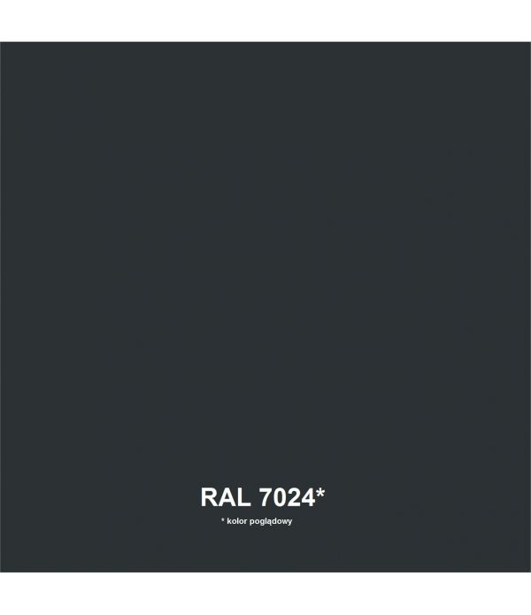 Эмаль-аэрозоль ПРЕСТИЖ акриловая RAL7024 0,425л Графитовый Серый
