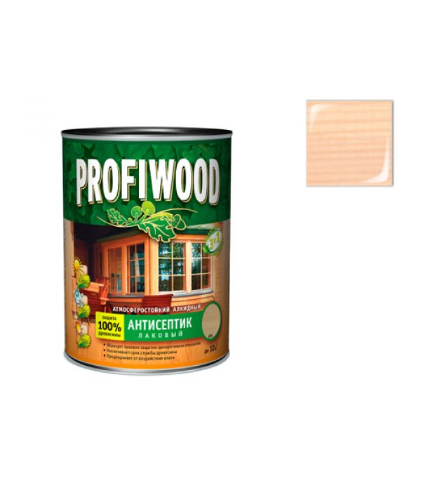 Антисептик лаковый PROFIWOOD Бесцветный 0,7кг