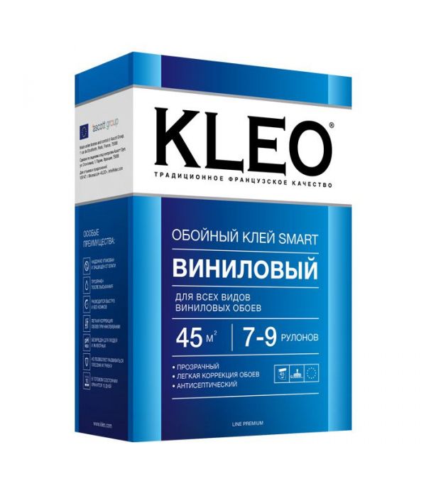Клей KLEO SMART 5-6 клей для виниловых обоев 150г